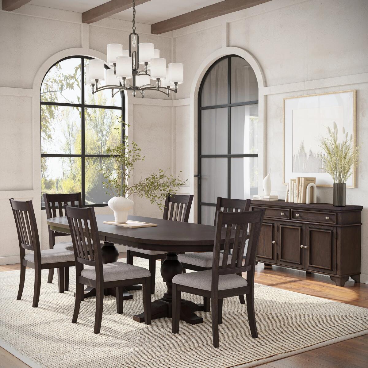 Brentwood Slat Back Chair (2/ctn) - Image 6
