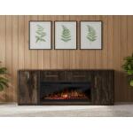 Balam 2 Drawer & 2 Door TV Stand, 80" for Fireplace - Image 6