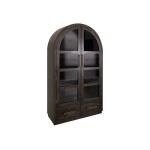 Balam 2 Drawer & 2 Glass Doors, Cabinet - Image 2