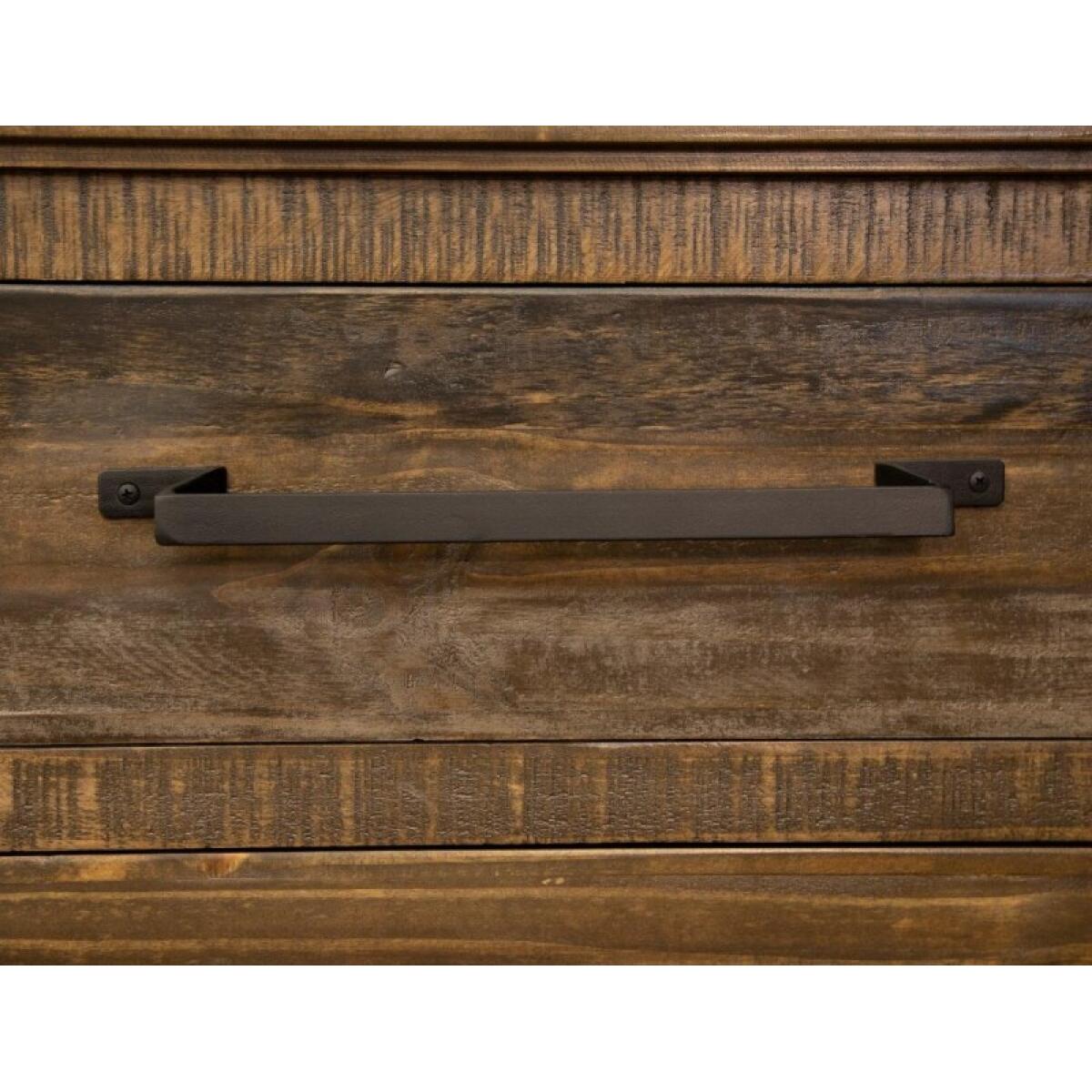 Loft Brown 2 Door TV Stand for Wall Unit - Image 6