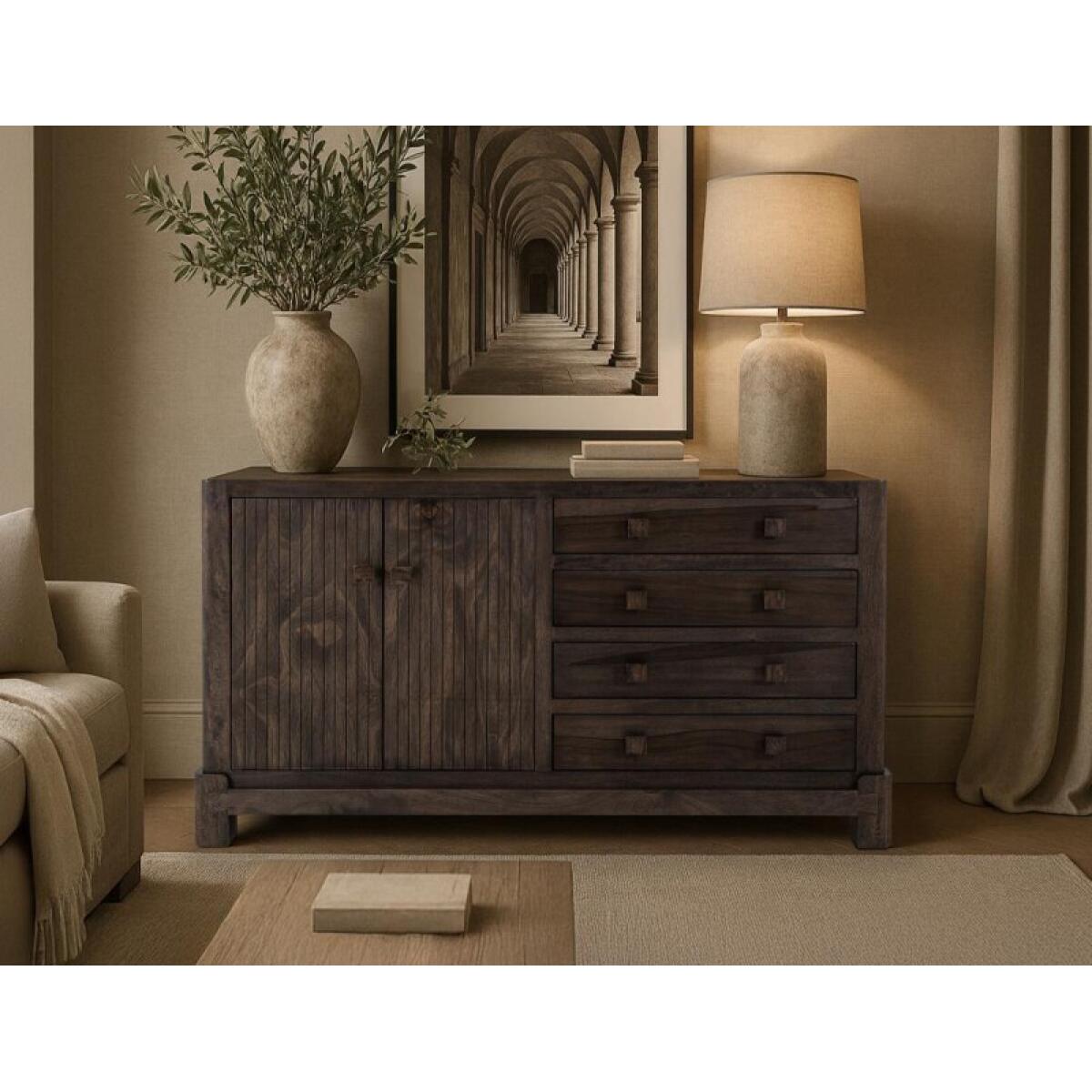 Atenas 4 Drawer & 2 Door, Console - Image 6