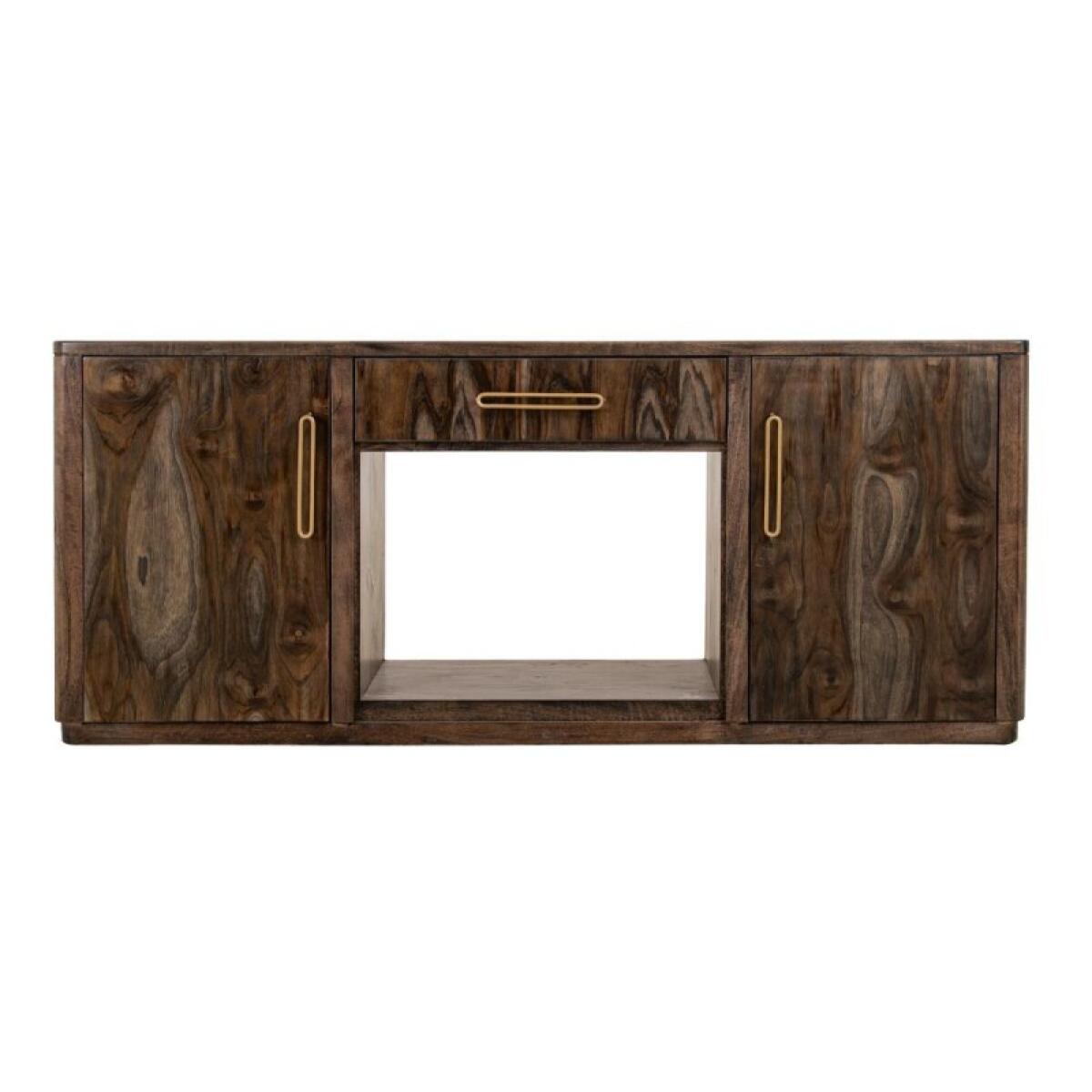 Balam 1 Drawer & 2 Door, TV Stand for Fireplace - Image 2