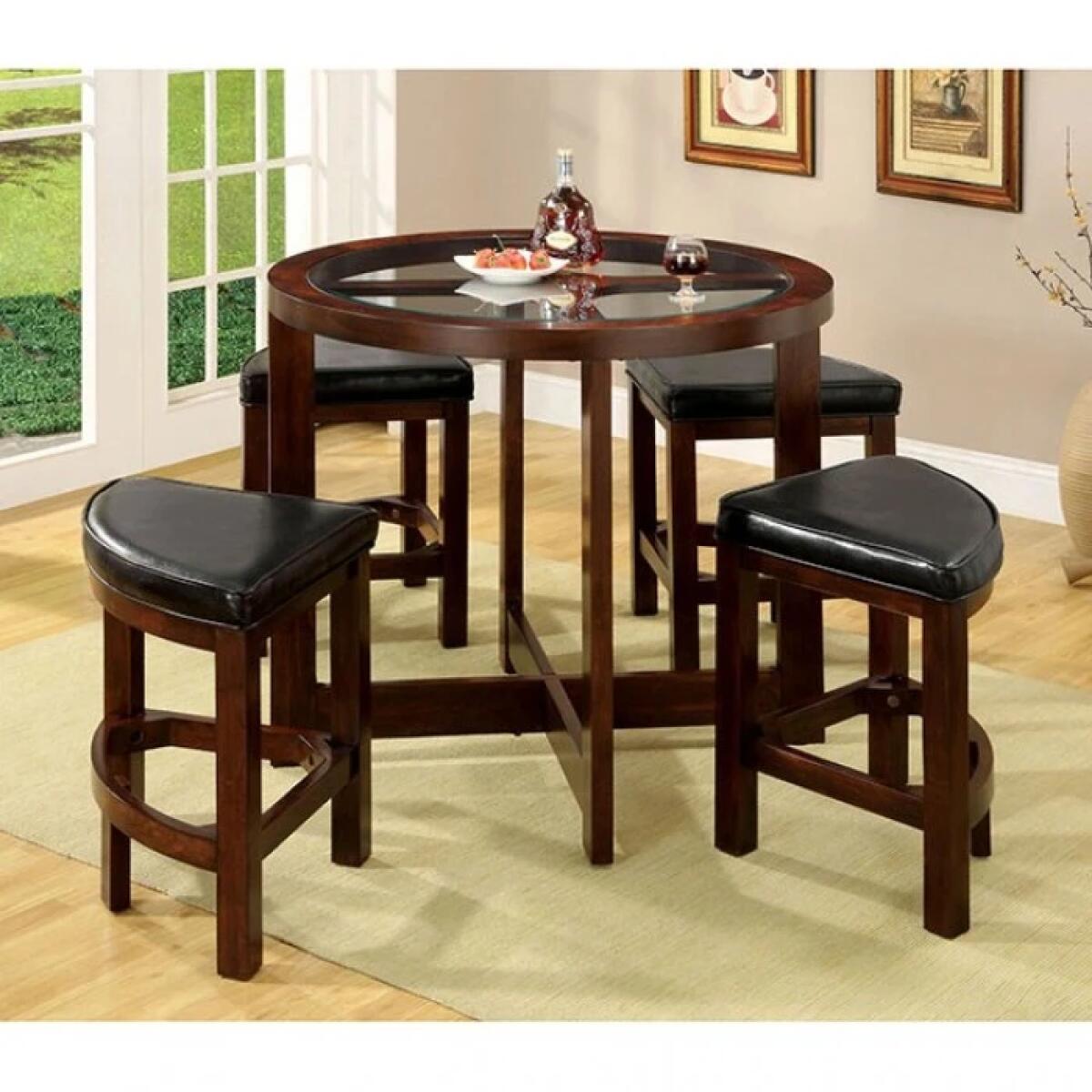 Crystal Cove 5 Pc. Counter Ht. Table Set - Image 3