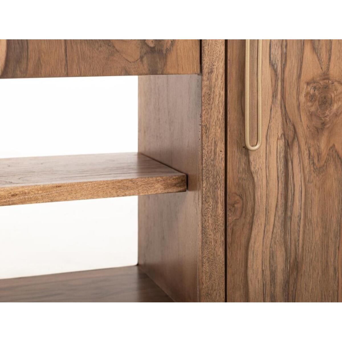 Balam 2 Drawer & 2 Door TV Stand, 80" for Fireplace - Image 12