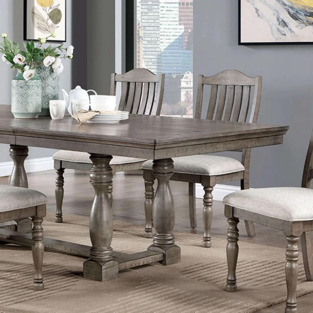 Newcastle 7 Pc Dining Table Set - Image 2
