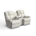 Pinnacle Power Wall Reclining Loveseat w/ Headrest & Console - U39512