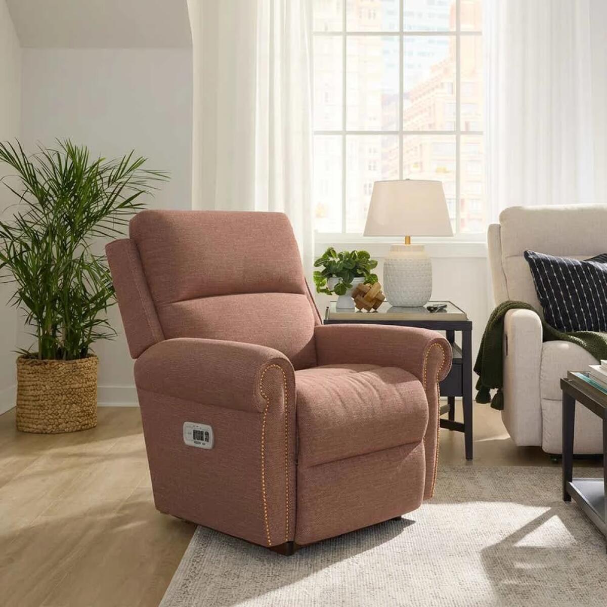 Dutton Power Rocking Recliner w/ Headrest & Lumbar - 10X828 - Image 3
