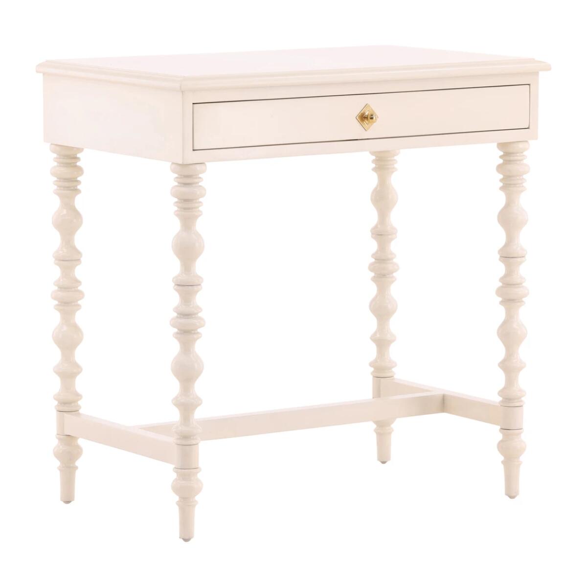 Cream Zepatta Side Table - Image 2