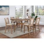 Upminster 7 Pc Counter Ht Table Set - Image 3