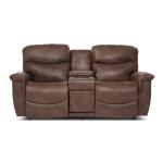 James Power Reclining Loveseat w/ Headrest, Lumbar & Console - X49521 - Image 4