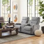 Baron Power Wall Reclining Loveseat w/ Console, Headrest & Lumbar - X39807 - Image 3