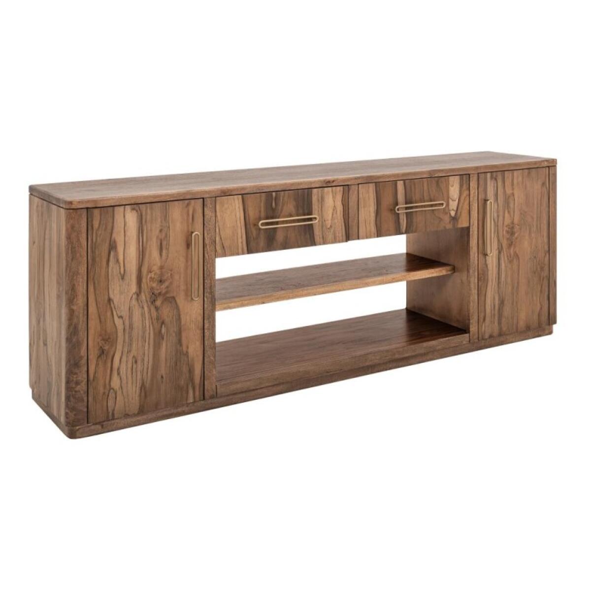 Balam 2 Drawer & 2 Door TV Stand, 80" for Fireplace - Image 5