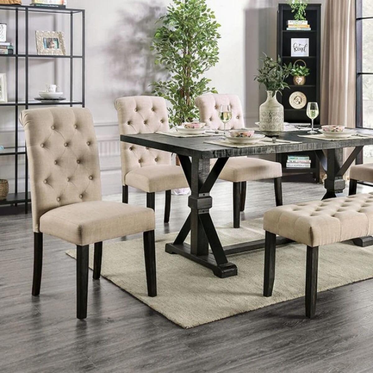 Alfred 7 Pc Dining Table Set - Image 2