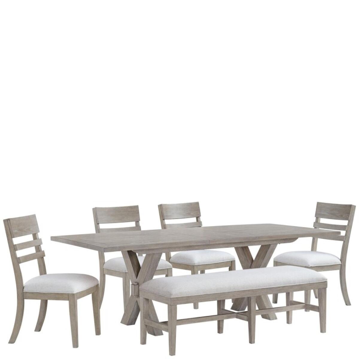 Bennett 58" Uph Dining Bench 1in - Image 10