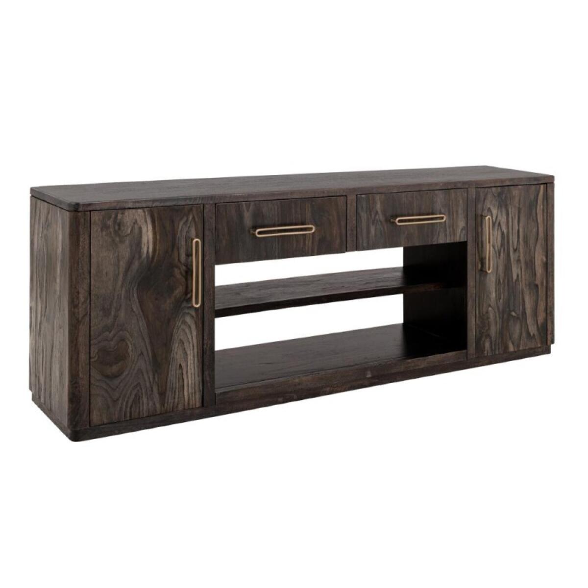 Balam 2 Drawer & 2 Door TV Stand, 80" for Fireplace - Image 5