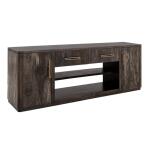 Balam 2 Drawer & 2 Door TV Stand, 80" for Fireplace - Image 5
