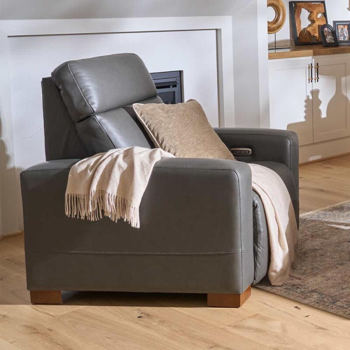 Acadia Power Reclining Chair w/ Headrest - 81U811 - Image 3