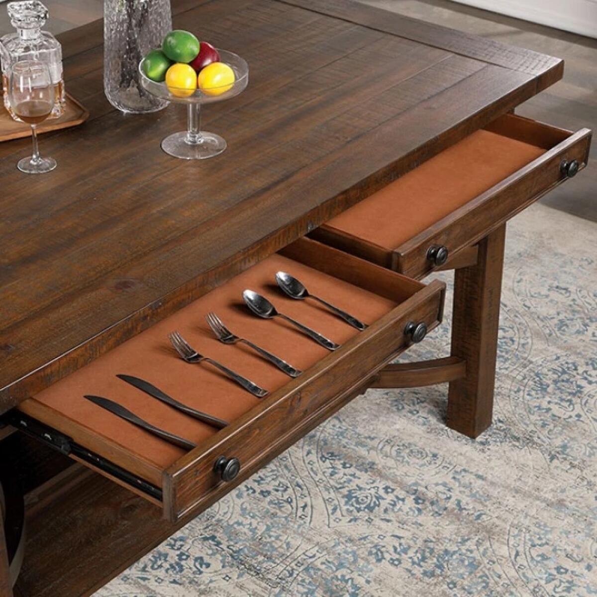 Fredonia 6 Pc Counter Ht Table Set w/ Bench - Image 5