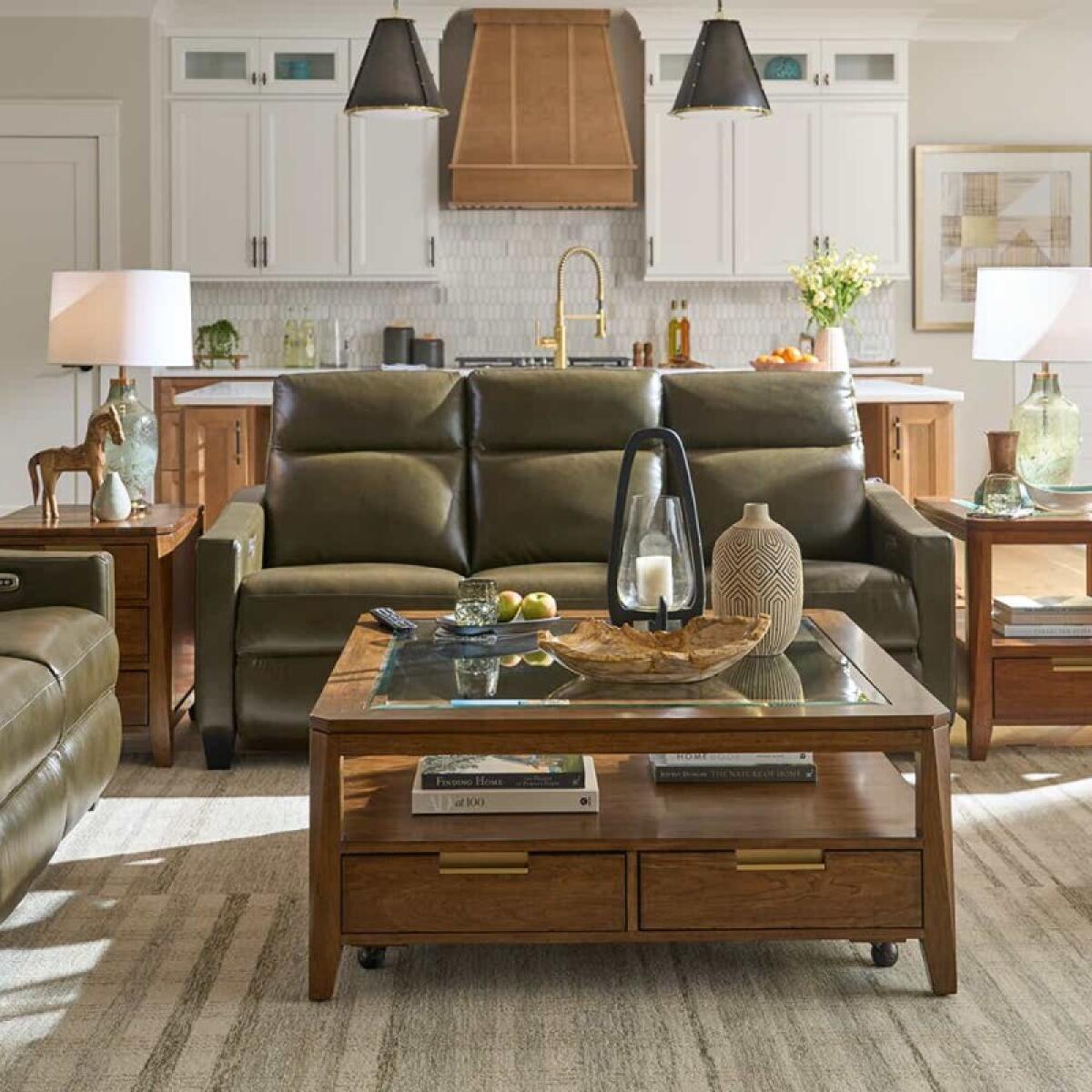 Quinault Power Reclining Sofa w/ Headrest - 84U810 - Image 3
