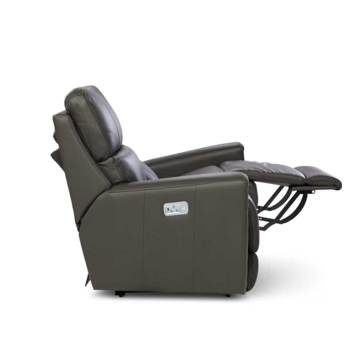 Apollo Power Reclining Loveseat w/ Headrest & Lumbar - X48757 - Image 8
