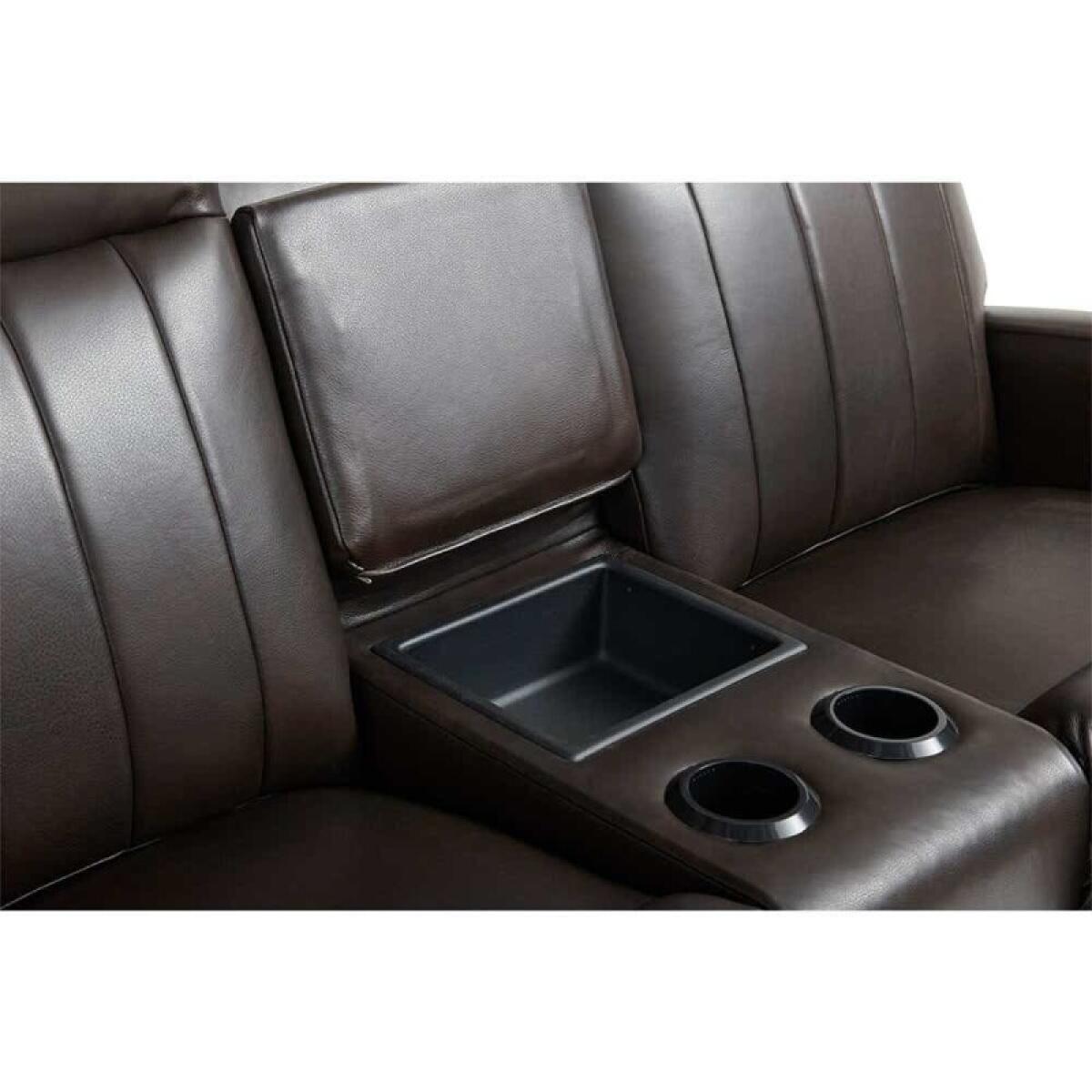 Finley Power Wall Reclining Loveseat w/ Console Headrest & Lumbar - X39747 - Image 9