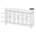 Olimpia 6 Door Console - Image 11