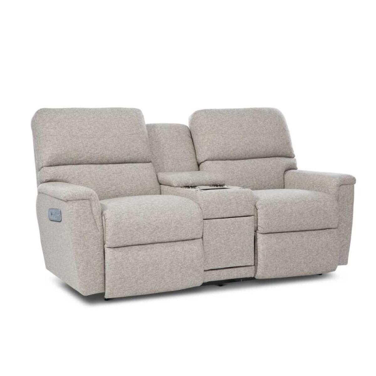 Ava Power Reclining Loveseat W/ Console Headrest & Lumbar - Image 4