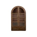 Balam 2 Drawer & 2 Glass Doors, Cabinet