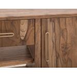 Balam 2 Drawer & 2 Door TV Stand, 80" for Fireplace - Image 9