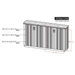 Mezquite 4 Door Console - Image 9