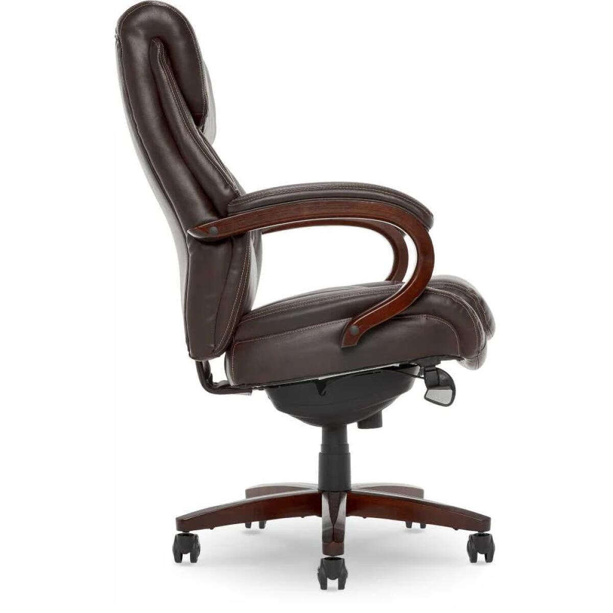 Bellamy Executive Leather Office Chair, Brown - 45783-LZB - Image 6