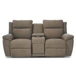 Joel Power Reclining Loveseat W/ Headrest, Lumbar & Console - Image 5