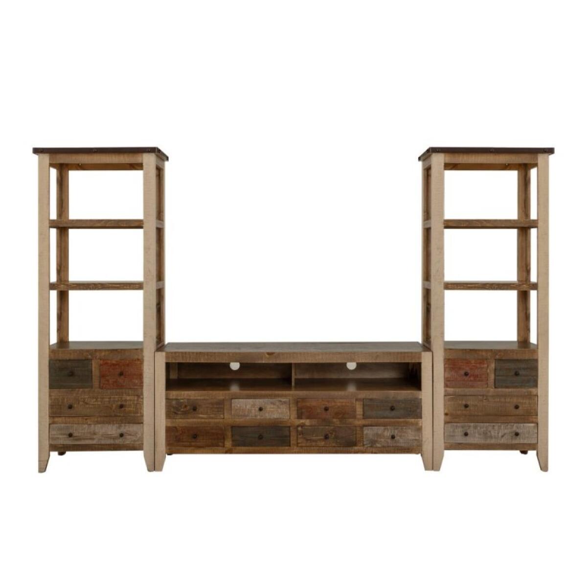 Antique 8 Drawer TV-Stand - Image 6
