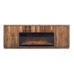 Balam 2 Drawer & 2 Door TV Stand, 80" for Fireplace - Image 3
