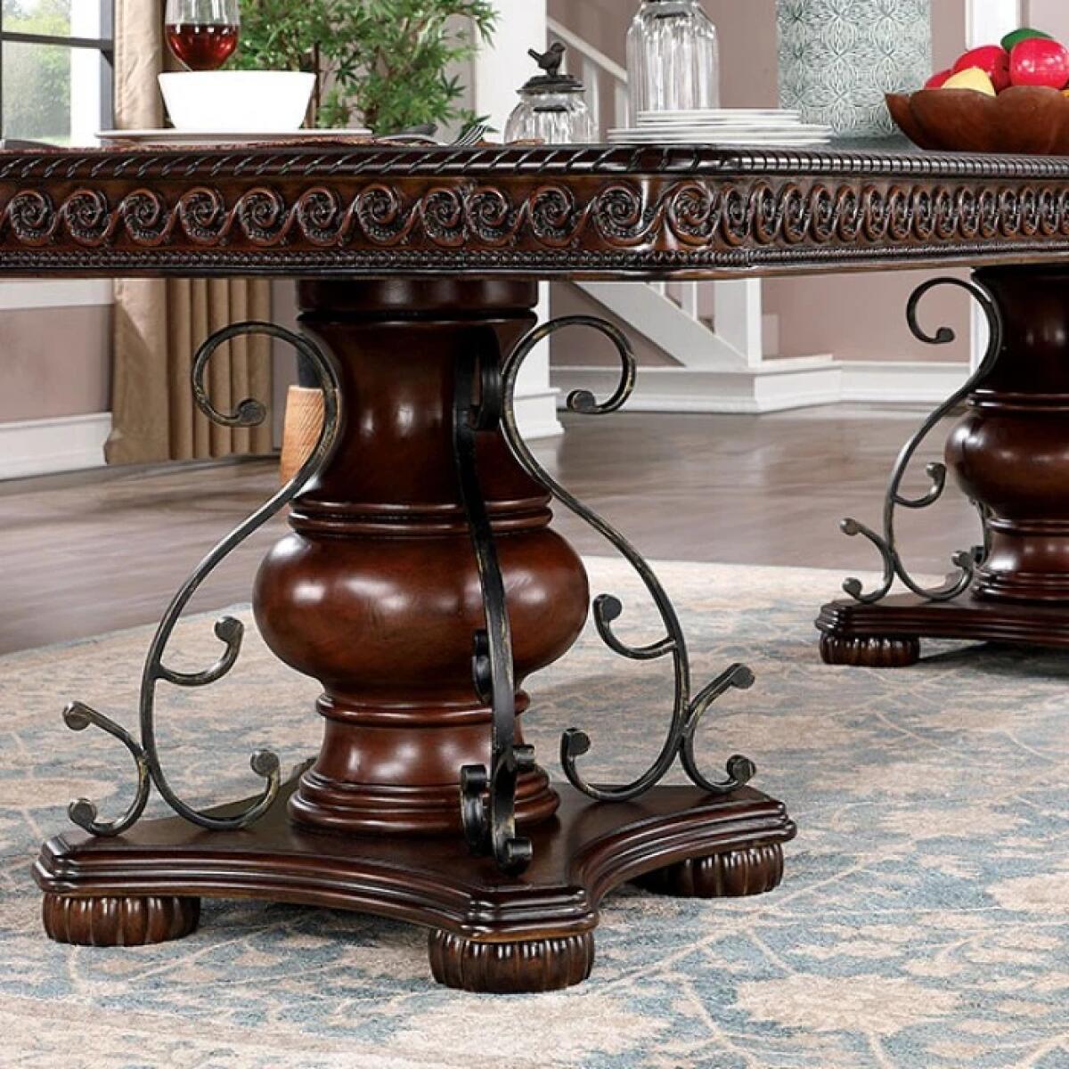 Picardy 9 Pc Dining Table Set - Image 4