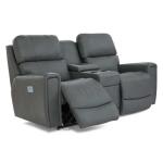 Apollo Power Reclining Loveseat W/ Console Headrest & Lumbar - Image 7