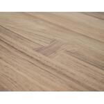 Natural Parota 2 Drawer 2 Door Fireplace TV Stand - Image 6