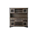 Loft Brown 6 Drawer, 6 Doors Buffet & Hutch