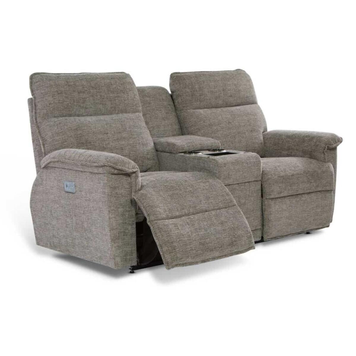 Jay Power Reclining Loveseat w/ Headrest, Lumbar & Console - X49706 - Image 5