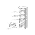 Dutton 2 Drawer, Pier - Image 8