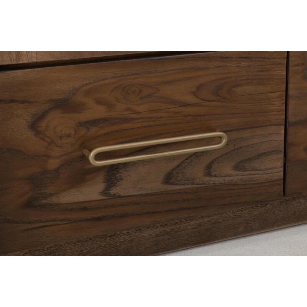 Balam 2 Drawer & 2 Glass Doors, Cabinet - Image 7
