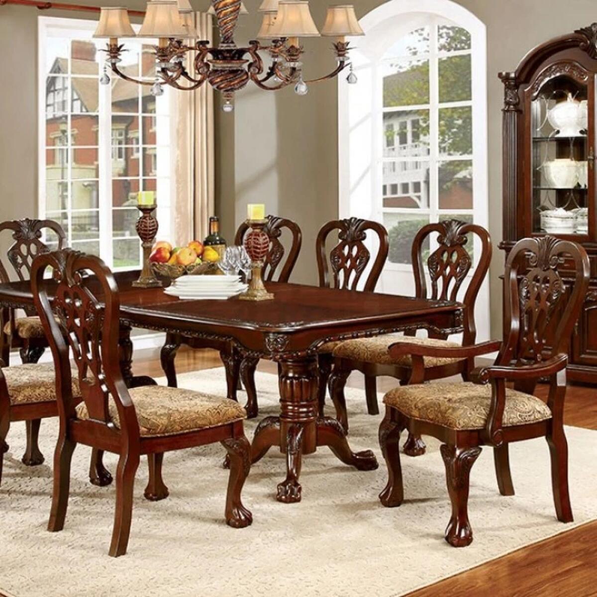 Elana 7 Pc Dining Table Set - Image 2