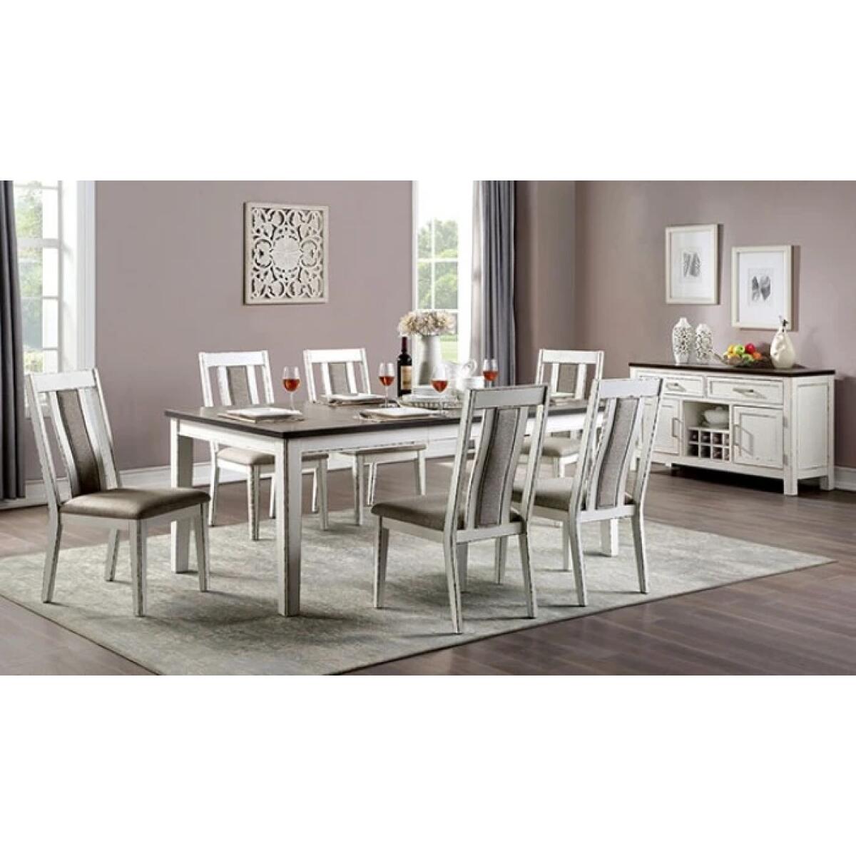 Halsey 7 Pc Dining Table Set - Image 3