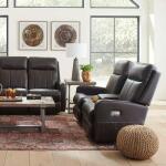 Finley Power Wall Reclining Loveseat w/ Headrest & Lumbar - 32X747 - Image 3