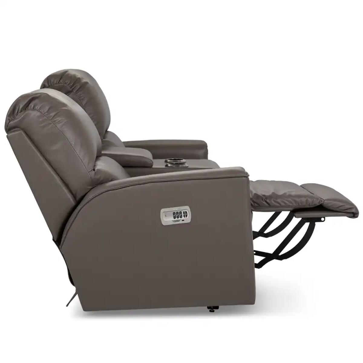 Cade Power Reclining Loveseat w/ Headrest & Console - U49803 - Image 8