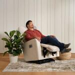 Finley Power Rocking Recliner w/ Headrest & Lumbar - 10X747 - Image 4