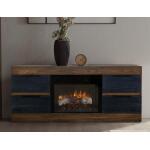 Tuxedo 4 Drawer Fireplace TV Stand 70" - Image 6
