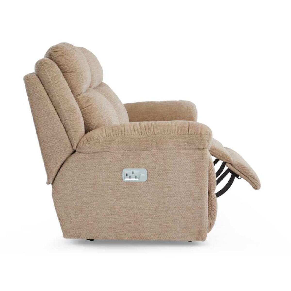 Joel Power Reclining Loveseat w/ Headrest & Lumbar - X48761 - Image 8