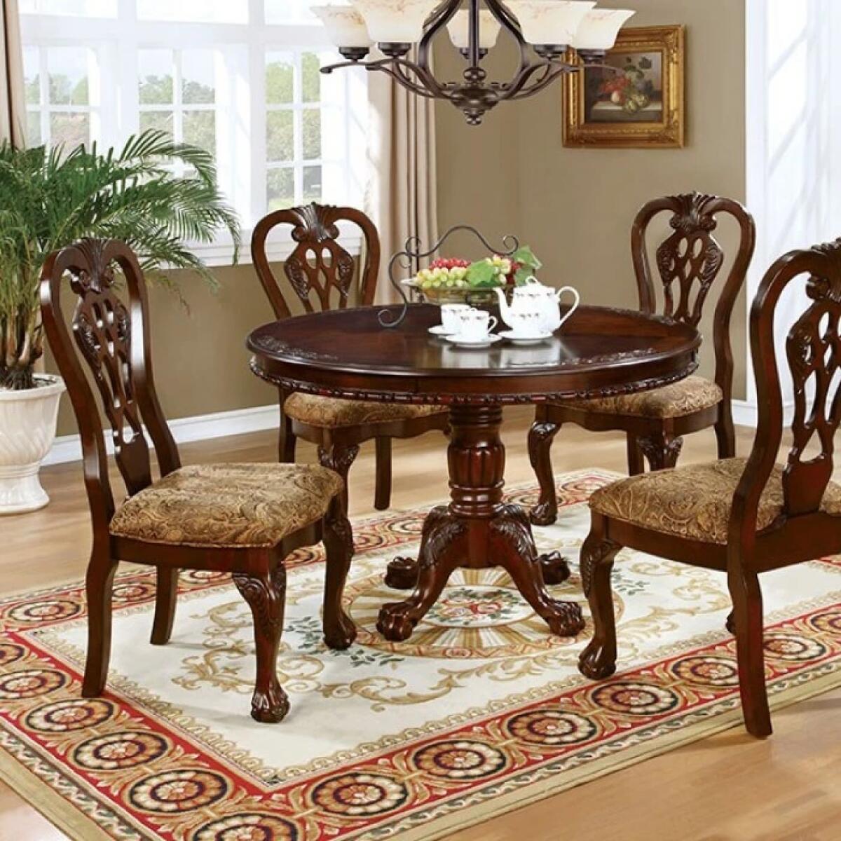 Elana 5 Pc Dining Table Set - Image 2