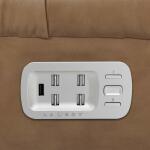 Pinnacle Power Wall Reclining Sofa w/ Headrest & Lumbar - 33X512 - Image 14
